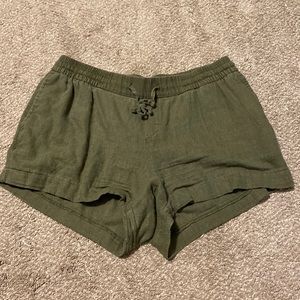 Linen shorts
